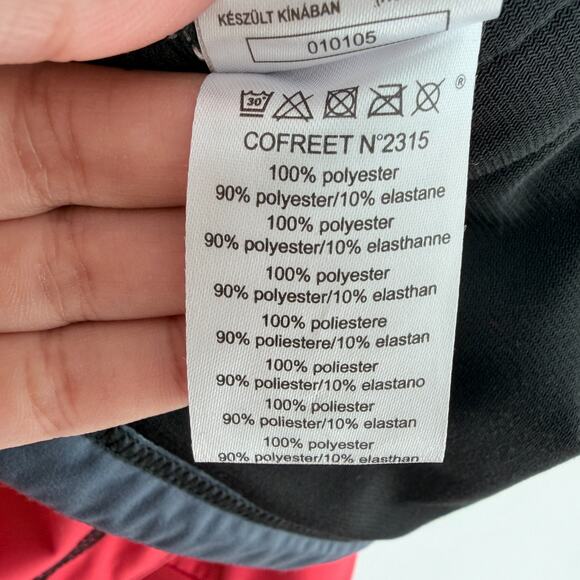 Rossignol Jacket Mens Large Gray Red Soft Shell Hike Ski Running Full Zip - Picture 10 of 15